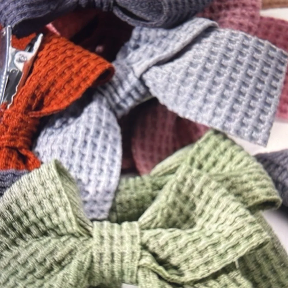 ❣️5 items $25 Marcellas Boutique 🔥 Hair Bows 🌸🌸 hair bow hair clips. 🆕 - Picture 4 of 5